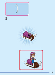 LEGO 43218 instructions page 9 – build guide