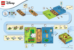 LEGO 43220 instructions page 1 – build guide