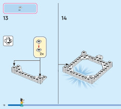 LEGO 43221 instructions page 12 – build guide