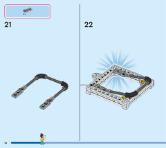 LEGO 43221 instructions page 16 – build guide