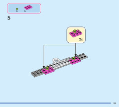 LEGO 43221 instructions page 25 – build guide