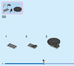 LEGO 43221 instructions page 34 – build guide