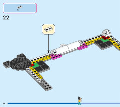 LEGO 43221 instructions page 38 – build guide