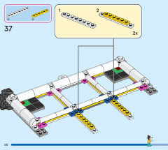 LEGO 43221 instructions page 50 – build guide
