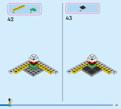LEGO 43221 instructions page 55 – build guide