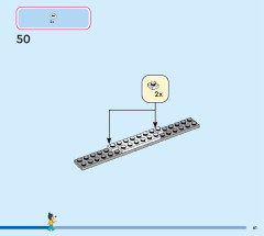 LEGO 43221 instructions page 61 – build guide