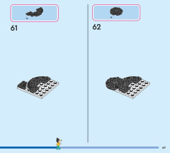 LEGO 43221 instructions page 69 – build guide