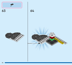 LEGO 43221 instructions page 70 – build guide