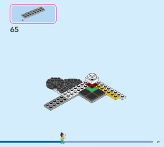 LEGO 43221 instructions page 71 – build guide
