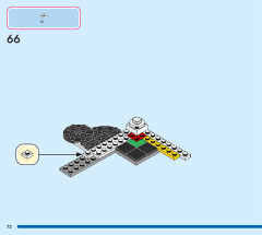 LEGO 43221 instructions page 72 – build guide