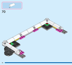 LEGO 43221 instructions page 76 – build guide