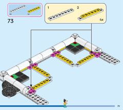 LEGO 43221 instructions page 79 – build guide