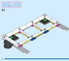 LEGO 43221 instructions page 84 – build guide