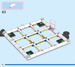 LEGO 43221 instructions page 86 – build guide