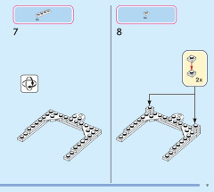 LEGO 43221 instructions page 9 – build guide