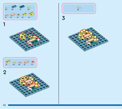 LEGO 43221 instructions page 90 – build guide