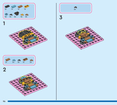 LEGO 43221 instructions page 96 – build guide