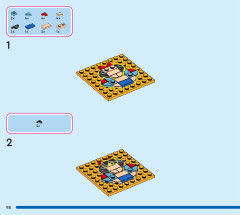 LEGO 43221 instructions page 98 – build guide