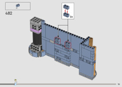 LEGO 43222 instructions page 115 – build guide