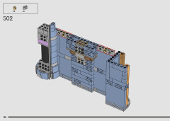 LEGO 43222 instructions page 130 – build guide