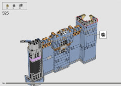 LEGO 43222 instructions page 154 – build guide