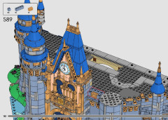 LEGO 43222 instructions page 182 – build guide