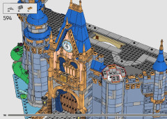 LEGO 43222 instructions page 188 – build guide