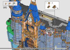 LEGO 43222 instructions page 189 – build guide