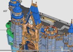 LEGO 43222 instructions page 195 – build guide