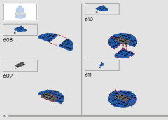 LEGO 43222 instructions page 196 – build guide