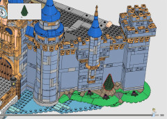 LEGO 43222 instructions page 203 – build guide