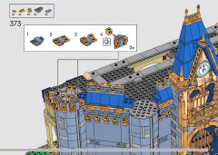 LEGO 43222 instructions page 57 – build guide