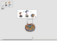 LEGO 43222 instructions page 62 – build guide