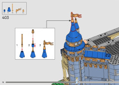 LEGO 43222 instructions page 70 – build guide