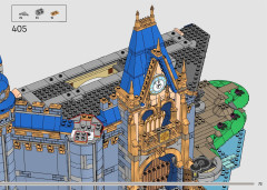 LEGO 43222 instructions page 73 – build guide