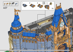 LEGO 43222 instructions page 75 – build guide