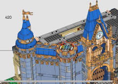 LEGO 43222 instructions page 81 – build guide