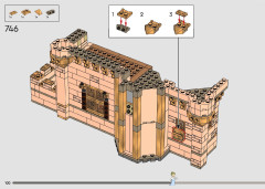 LEGO 43222 instructions page 100 – build guide