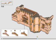 LEGO 43222 instructions page 102 – build guide