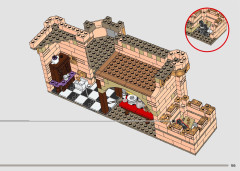 LEGO 43222 instructions page 105 – build guide