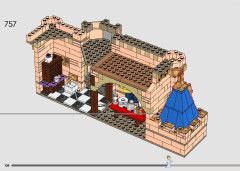 LEGO 43222 instructions page 108 – build guide