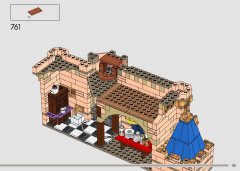 LEGO 43222 instructions page 113 – build guide