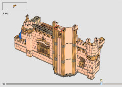 LEGO 43222 instructions page 128 – build guide