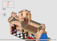 LEGO 43222 instructions page 129 – build guide