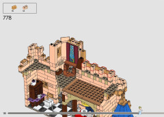 LEGO 43222 instructions page 132 – build guide