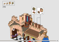 LEGO 43222 instructions page 133 – build guide