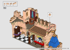 LEGO 43222 instructions page 135 – build guide