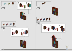LEGO 43222 instructions page 144 – build guide