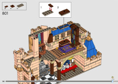 LEGO 43222 instructions page 148 – build guide