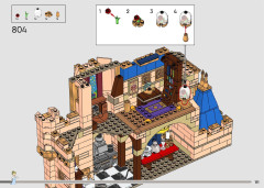 LEGO 43222 instructions page 151 – build guide